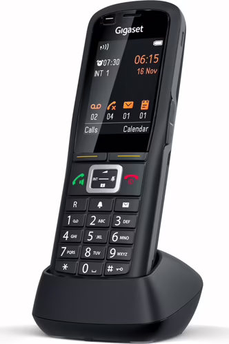 Gigaset R700H PRO Teléfono DECT Identificador de llamadas Negro | S30852-H2976-R102 | 4250366862002 imagen 3