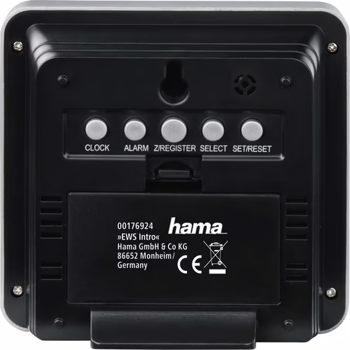 Hama EWS Intro Negro, Plata | 186301 | 4047443407801 imagen 2