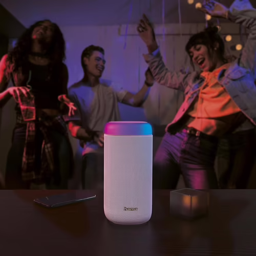 Hama Shine 2.0 Altavoz portátil estéreo Blanco 30 W | 4047443479129 imagen 2