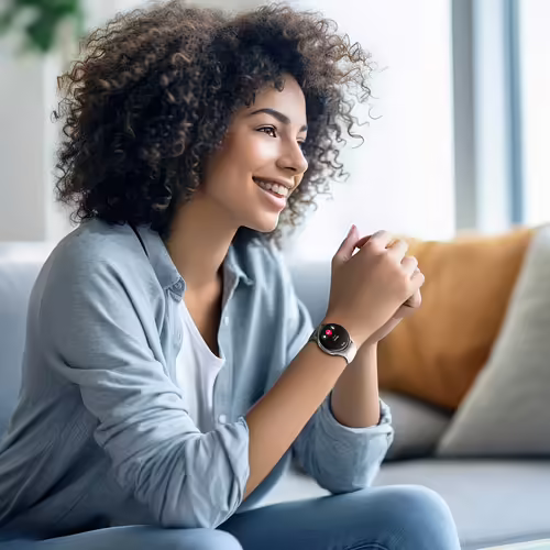 Hama Smartwatch 8900 3,3 cm (1.3``) AMOLED 42 mm Digital 466 x 466 Pixeles Panta | 4047443503558 imagen 9