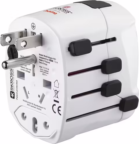 Hama World Travel Pro adaptador de enchufe eléctrico Universal Blanco | 223471 | 4047443491381 imagen 8