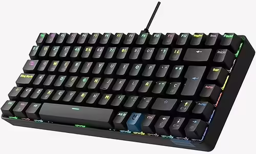 Hiditec GKE010006 teclado USB + RF Wireless + Bluetooth QWERTY Español Negro | 8436545693469 imagen 5