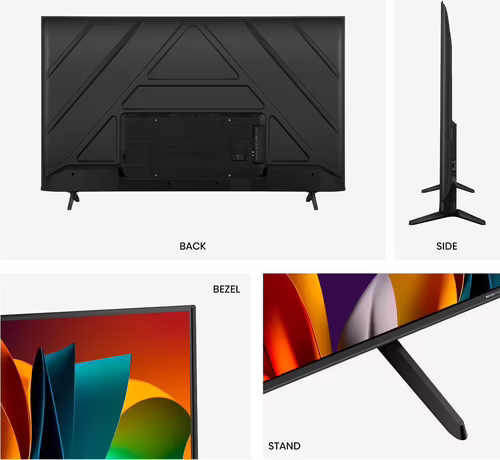 Hisense 43A6N Televisor 109,2 cm (43``) 4K Ultra HD Smart TV Wifi Negro | MGS0000022389 | 6942351406121 imagen 2