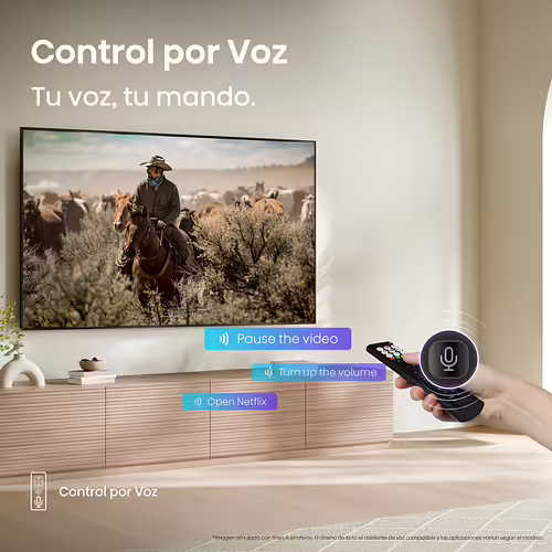 Hisense 43A6Q Televisor 109,2 cm (43``) 4K Ultra HD Smart TV Wifi Negro 300 cd / | 6942351415628 imagen 9