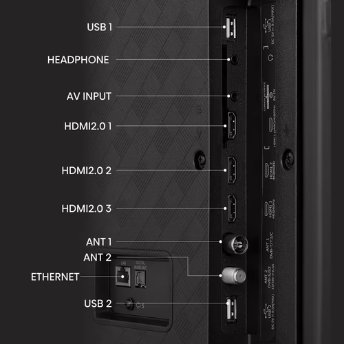 Hisense 55A6K Televisor 139,7 cm (55``) 4K Ultra HD Smart TV Wifi Negro | 6942147491119 imagen 8