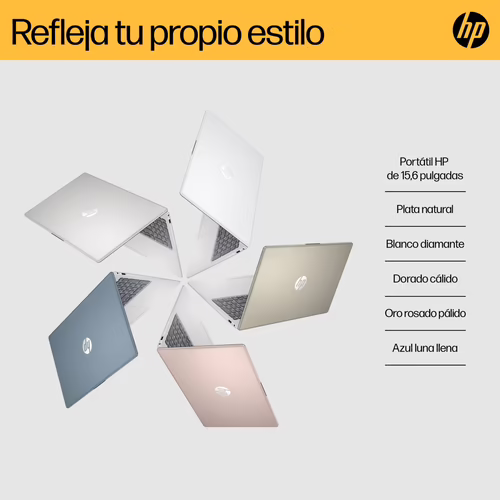 HP 15-fc0121ns AMD Ryzen? 5 7520U Portátil 39,6 cm (15.6``) Full HD 8 GB LPDDR5 | B5EL5EA | 198990087924 imagen 7
