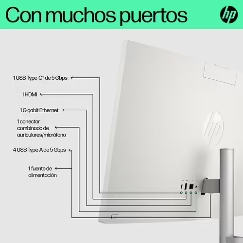 HP 24-cr0067ns Intel® Core™ i5 i5-1335U 60,5 cm (23.8``) 1920 x 1080 Pixeles  | 197961554861 imagen 4