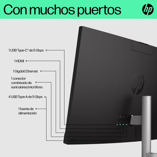 HP 24-cr0087ns Intel® Core™ i3 i3-1315U 60,5 cm (23.8``) 1920 x 1080 P | 9A4J4EA#ABE | 0197961193404 imagen 9