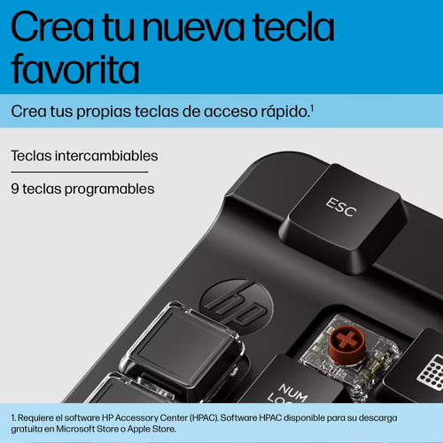 HP 435 Programmable Wireless Keypad | 7N7C3AA#ABB | 0197192769133 imagen 8