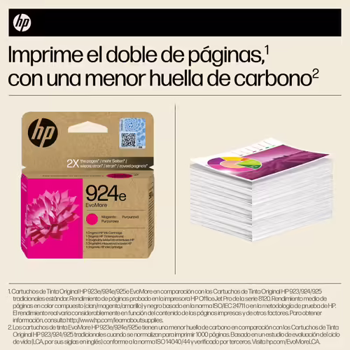 HP 924e Cartucho de Tinta Original EvoMore magenta | 4K0U8NE | 0196786147463 imagen 3