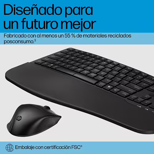 HP Combo de teclado y ratón de modo dual 685 Comfort | 8T6L7UT | 0198122954728 imagen 6