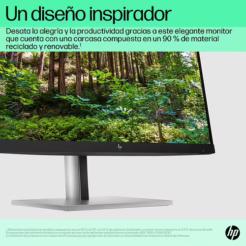HP E-Series E22 G5 54,6 cm (21.5``) 1920 x 1080 Pixeles Full HD LED Negro, Plata | 6N4E8AA#ABB | 0196786298073 imagen 3