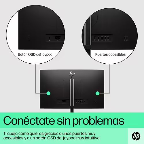 HP E-Series E22 G5 54,6 cm (21.5``) 1920 x 1080 Pixeles Full HD LED Negro, Plata | 6N4E8AA#ABB | 0196786298073 imagen 7