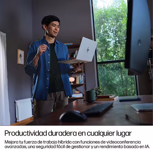 HP EliteBook 8 G1i AI PC Wolf Pro Security Edition Intel Core Ultra 7 255H Port | C15BHET | 0199485522487 imagen 5