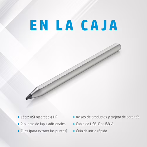 HP Lápiz Wireless Rechargeable USI | 3V1V2AA | 195908495260 imagen 6