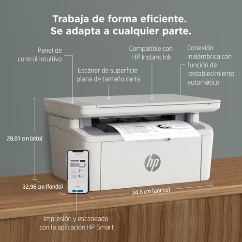 HP LaserJet Impresora multifunción M140w, Blanco y negro, Impresora para Oficin | 7MD72F#B19 | 0194850677267 imagen 9