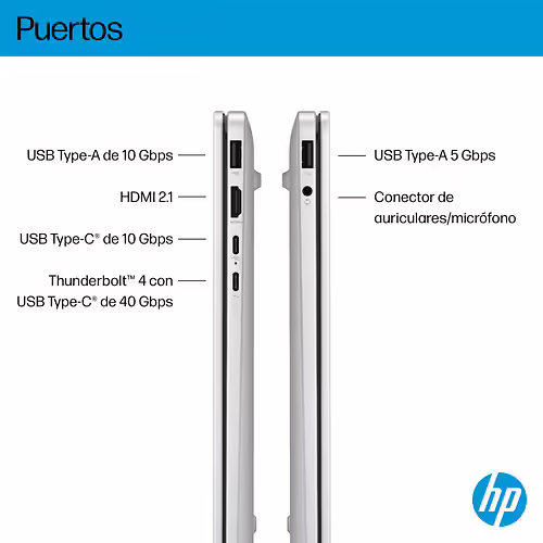 HP OmniBook 7 Laptop AI 14-fr0012ns Intel Core Ultra 5 225U 35,6 cm (14``) 2K 16 | 199251192395 imagen 5