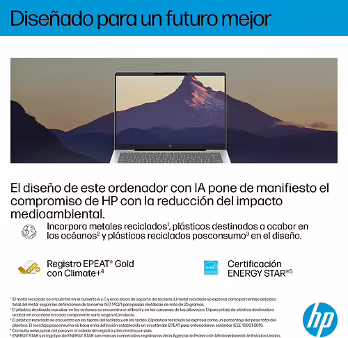 HP OmniBook 7 Laptop AI 14-fr0012ns Intel Core Ultra 5 225U 35,6 cm (14``) 2K 16 | 199251192395 imagen 8