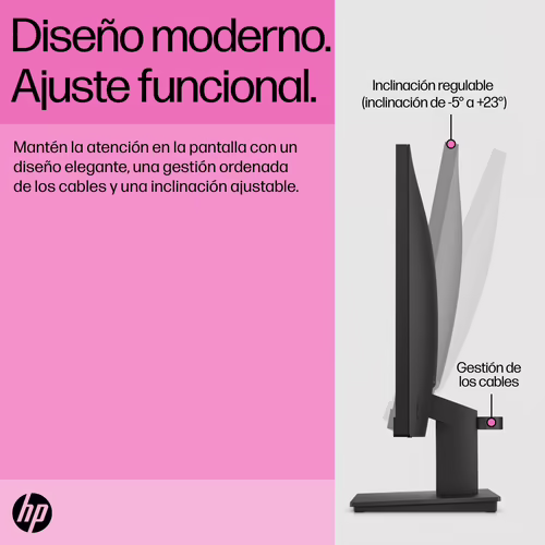 HP P22 G5 54,6 cm (21.5``) 1920 x 1080 Pixeles Full HD Negro | 64X86AA | 0196548138609 imagen 8