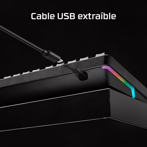 HyperX Alloy Rise: teclados gaming | 7G7A3AA | 0197192333983 imagen 3