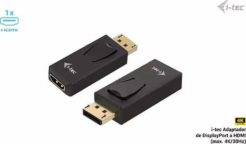 i-tec Passive DisplayPort to HDMI Adapter (max 4K/30Hz) | DP2HDMI4K30HZ | 8595611706707 imagen 5