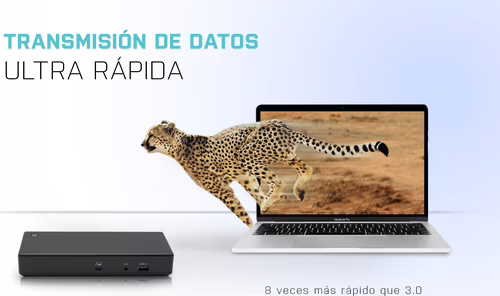 i-tec Thunderbolt3/USB-C Dual DisplayPort 4K Docking Station + Power Delivery 85 | TB3CDUALDPDOCKPD | 8595611703096 imagen 8
