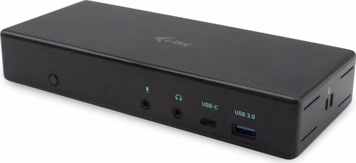 i-tec USB-C Quattro Display Docking Station with Power Delivery 85 W Negro | C31QUATTRODOCKPD | 8595611703393 imagen 2