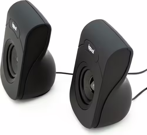 iggual Altavoces 2.0 6 W mini-jack 3.5 mm + USB Negro | IGG316993 | 8435364316993 imagen 2