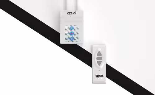 IGGUAL PSIPS184 PANTALLA MURAL ELECTRICA 184 X 104 | 8435364308899 imagen 8