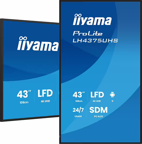 iiyama LH4375UHS-B2AG pantalla de señalización Pantalla plana para señalizaci | 4948570125234 imagen 5