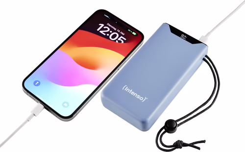 Intenso 7332055 batería externa Polímero de litio 20000 mAh Azul | 4034303034796 imagen 5