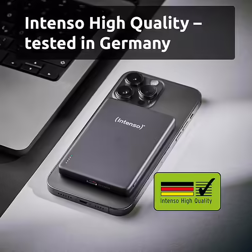 Intenso Batería Externa Magnética MW5000 5000 mAh – Compatible con MagSafe, | 7344024 | 4034303036189 imagen 6