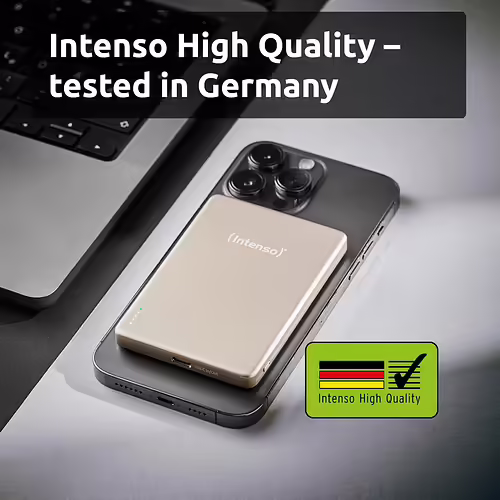 Intenso MW5000 Batería Externa Magnética 5000 mAh – Compatible con MagSafe, | 7344021 | 4034303036127 imagen 4