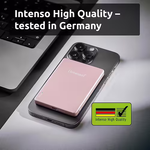 Intenso MW5000 Batería Externa Magnética 5000 mAh – Compatible con MagSafe, | 7344023 | 4034303036158 imagen 4