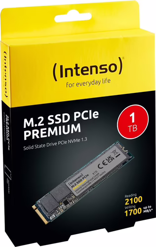 Intenso SSD 1.0TB Premium M.2 PCIe 1000 GB PCI Express 3.0 NVMe | 3835460 | 4034303031207 imagen 2