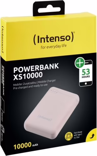 Intenso XS10000 Polímero de litio 10000 mAh Rosa | 7313533 | 4034303028467 imagen 2