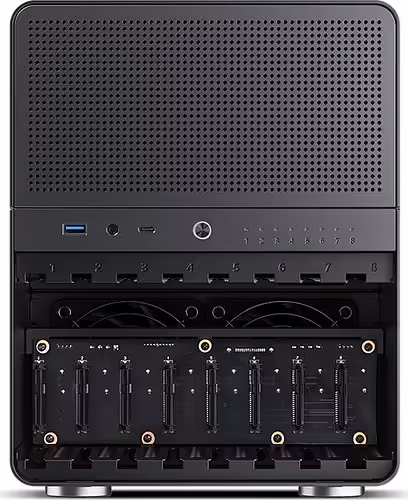 Jonsbo N3 carcasa de ordenador Mini Tower Negro | 6970620553184 imagen 4