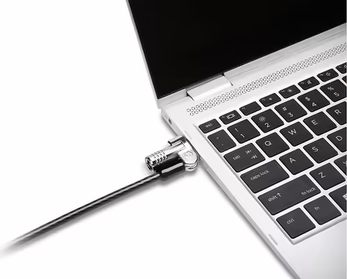 Kensington Candado para portátil con llave NanoSaverTM Negro, Acero inoxidable | K64444WW | 0085896644446 imagen 2