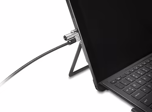 Kensington Candado para portátil con llave NanoSaverTM Negro, Acero inoxidable | K64444WW | 0085896644446 imagen 3