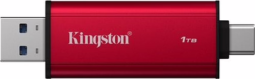 Kingston Technology 1TB Dual USB-A/C Portable SSD, Up to 1050MB/s USB 3.2 Gen 2 | SPSD/1TB | 0740617352221 imagen 2