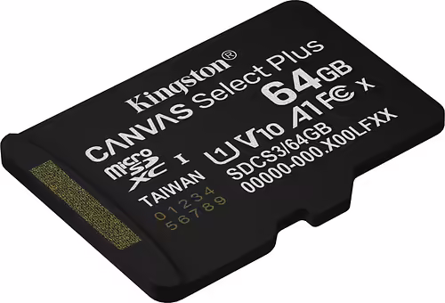 Kingston Micro SDXC 64Gb + Adaptador SD (SDCS3/64GB) | 0740617348408 imagen 4