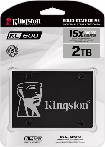 SSD Kingston K600 2.5`` 2Tb SATA3 3D (SKC600/2048G) | 0740617304350 imagen 4