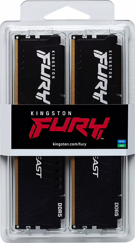 Kingston Technology FURY Beast módulo de memoria 64 GB 2 x 32 GB DDR5 5600 MHz | KF556C40BBK2-64 | 0740617326574 imagen 5