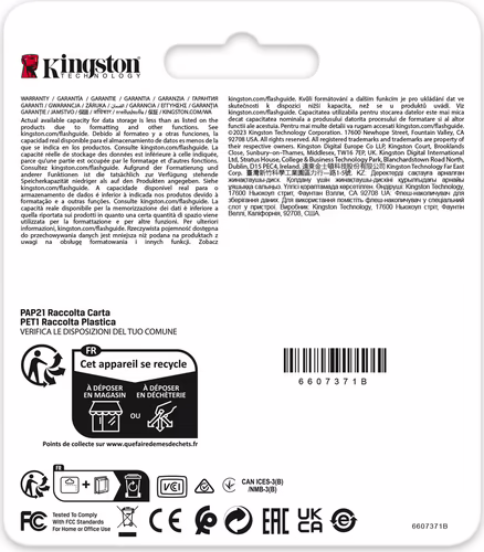 Kingston Technology Industrial 8 GB SDXC UHS-I Clase 10 | SDIT/8GB | 0740617335484 imagen 4