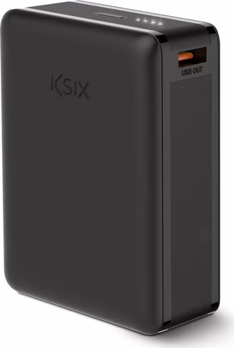 Ksix BPB20HD01 batería externa Polímero de litio 20000 mAh Negro | 8427542133348 imagen 3