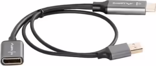 Lanberg AD-HD-DP-02 adaptador de cable de vídeo 0,2 m HDMI tipo A (Estándar) D | 5901969441475 imagen 3