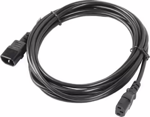 Lanberg CA-C13E-11CC-0050-BK cable de alimentación Negro 5 m C13 acoplador C14 | 5901969409857 imagen 4