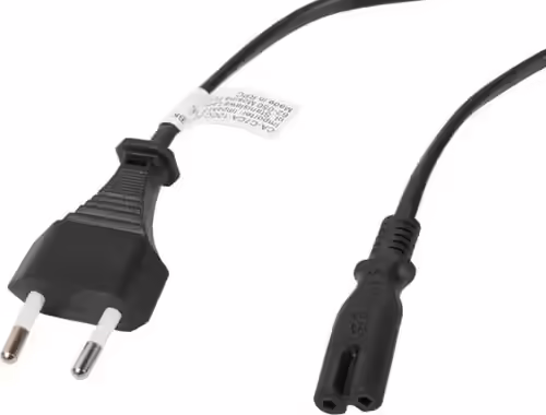 LANBERG CA-C7CA-10CC-0018-BK CABLE DE ALIMENTACION CONECTORES CEE 7 16 IEC320 C7 | 5901969409802 imagen 3