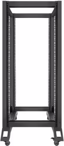 Lanberg OR01-6827-B armario rack 27U Rack o bastidor independiente Negro | 5901969409673 imagen 2