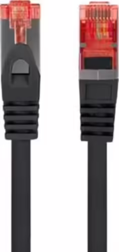 Lanberg PCF6-10CU-0025-BK cable de red Negro 0,25 m Cat6 F/UTP (FTP) | 5901969434088 imagen 2